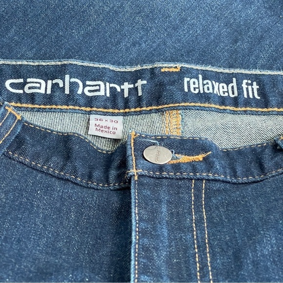 Carhartt Force Extremes Relaxed Fit Jeans | Men’s 36x30 | Workwear Tapered Leg - Picture 9 of 13